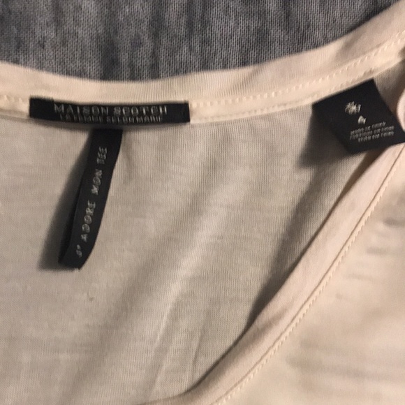 Mason Scotch silk Tshirt - Picture 2 of 4